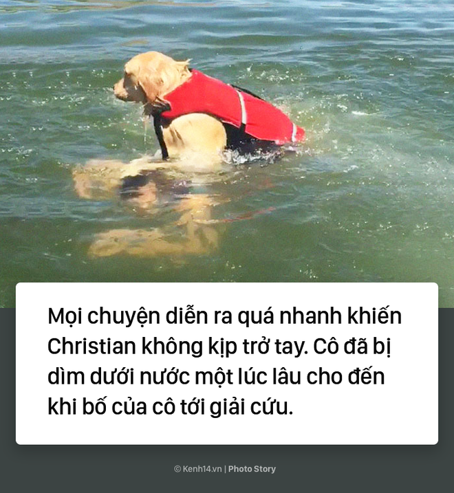 Dắt c&uacute;n cưng đi bơi, c&ocirc; g&aacute;i trẻ su&yacute;t bị ch&iacute;nh con boss của m&igrave;nh d&igrave;m chết - Ảnh 11.