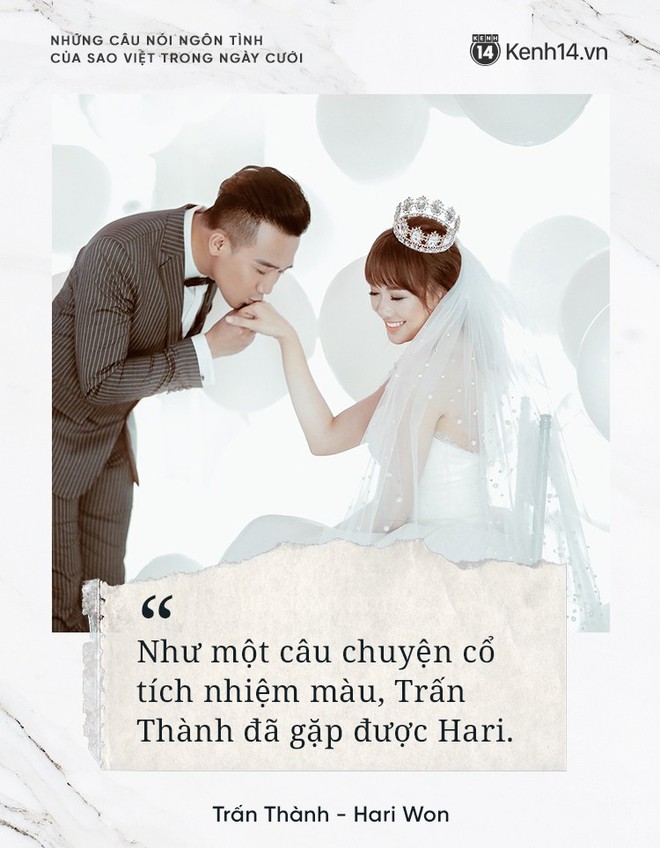 “Lụi tim” với những câu nói đậm chất ngôn tình của nửa kia dành tặng cho sao Việt trong ngày cưới - Ảnh 5.
