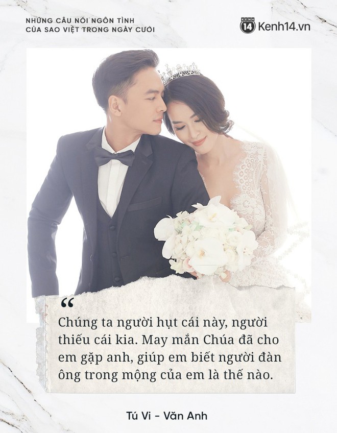 “Lụi tim” với những câu nói đậm chất ngôn tình của nửa kia dành tặng cho sao Việt trong ngày cưới - Ảnh 8.