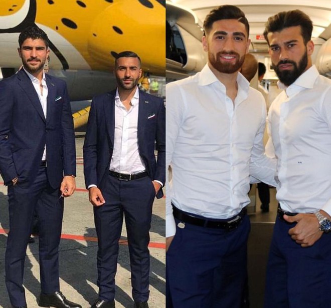 D&agrave;n tuyển thủ Iran như người mẫu n&agrave;y đang g&acirc;y sốt ở World Cup 2018 - Ảnh 2.