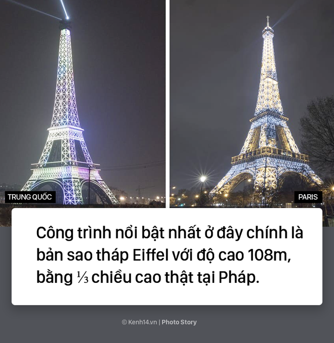 Tháp Eiffel “made in China” cứu sống thị trấn ma ở Trung Quốc - Ảnh 11.