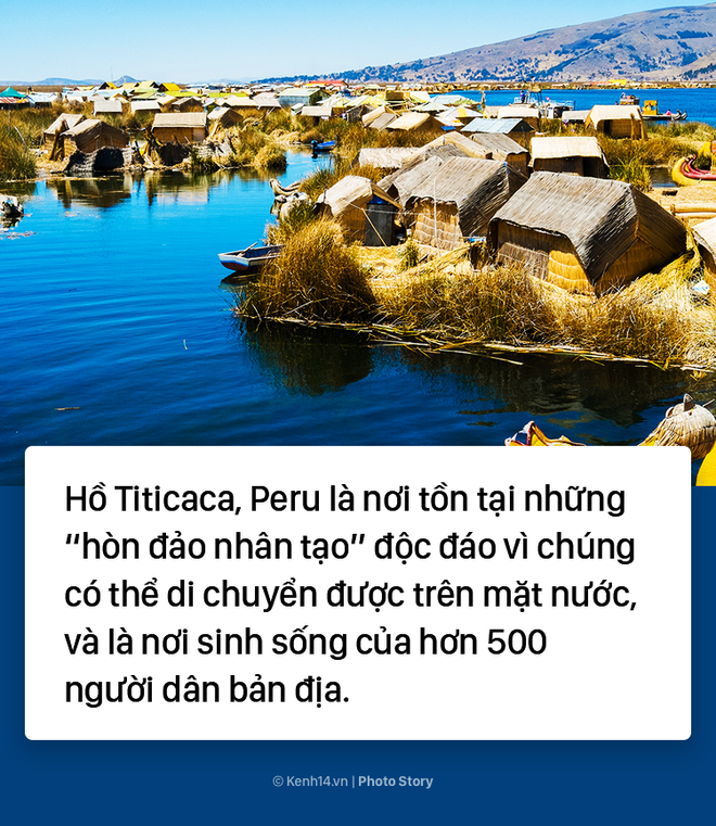 Hòn đảo nhân tạo biết di chuyển tại Peru - Ảnh 1.