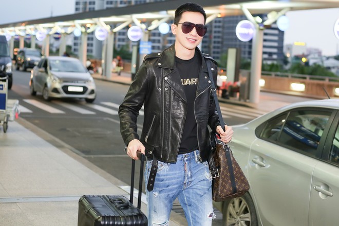 V&otilde; Cảnh diện nguy&ecirc;n c&acirc;y h&agrave;ng hiệu, xuất hiện điển trai tại s&acirc;n bay sang &Yacute; dự Milan Fashion Week - Ảnh 5.