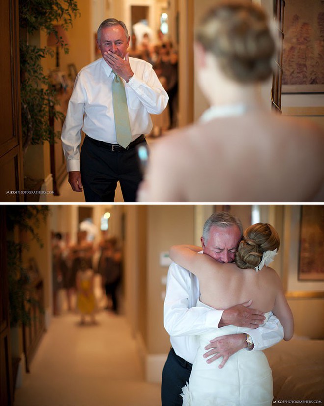 Những hình ảnh xúc động chứng minh rằng, người đàn ông hạnh phúc nhất trong ngày cưới chính là bố của cô dâu - Ảnh 18.
