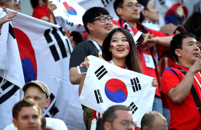 World Cup 2018: Những bóng hồng Hàn Quốc khoe sắc trên khán đài - Ảnh 6.