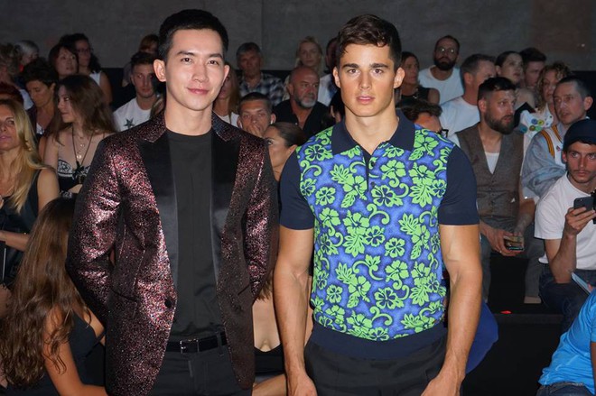 V&otilde; Cảnh được mời dự show, Vũ Khắc Tiệp ngồi h&agrave;ng ghế đầu trong show Dsquared2 tại Tuần lễ thời trang nam Milan 2018 - Ảnh 5.