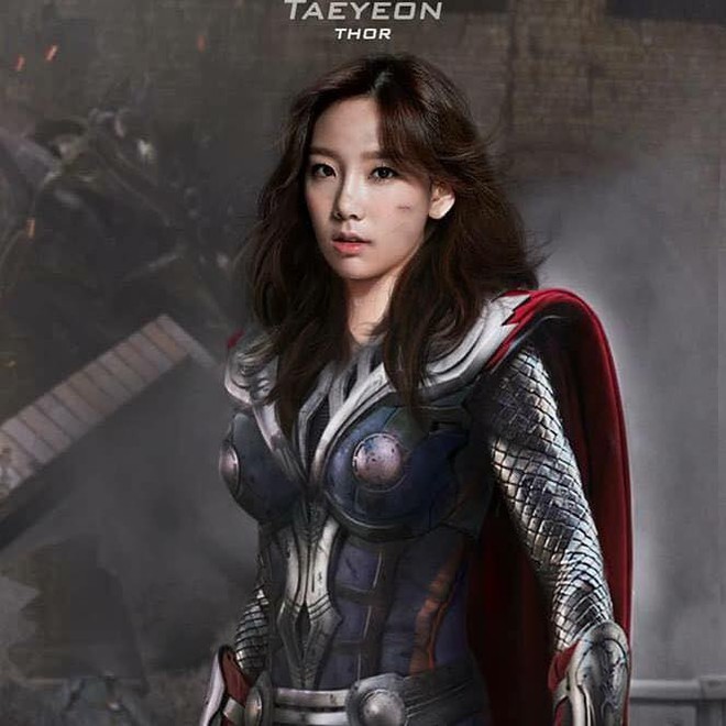 Qu&aacute; th&iacute;ch Thor n&ecirc;n Taeyeon tho&aacute;t khỏi h&igrave;nh tượng b&aacute;nh b&egrave;o, cầm b&uacute;a l&agrave;m Thoryeon trong MV mới? - Ảnh 3.