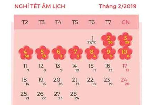 Chính thức trình đề xuất nghỉ Tết Âm lịch 2019 dài 9 ngày - Ảnh 1.