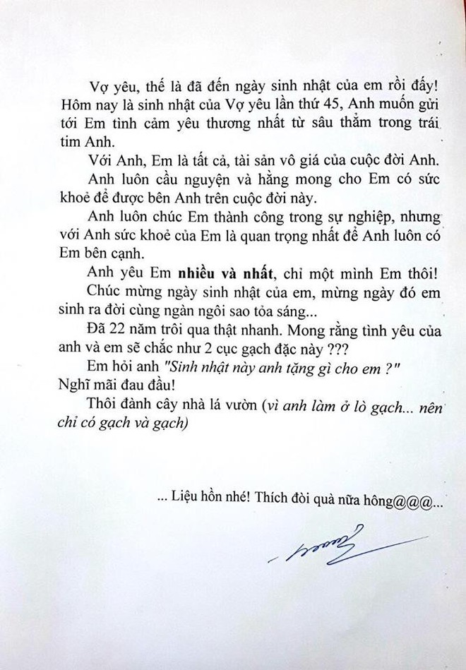 Chồng bạo gan gửi tặng vợ 1 thùng gạch vào ngày sinh nhật, con gái tiết lộ cái kết bất ngờ - Ảnh 3.