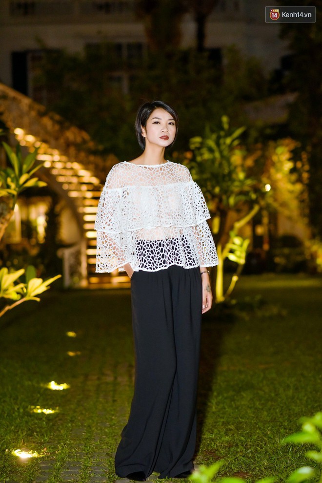 Hoa hậu Ngọc H&acirc;n diện &aacute;o d&agrave;i thanh lịch, đối lập d&agrave;n ch&acirc;n d&agrave;i gợi cảm tại sự kiện - Ảnh 12.
