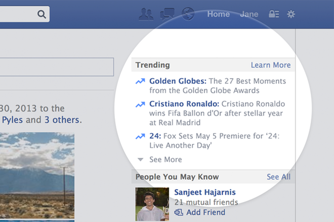 Facebook loại bỏ phần Trending News g&acirc;y tranh c&atilde;i tr&ecirc;n giao diện của m&igrave;nh - Ảnh 1.