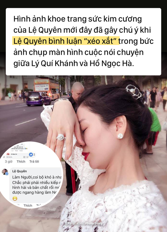 Hồ Ngọc Hà - Lệ Quyên: Từ chuyện khoe nhẫn kim cương nhìn lại tình bạn - ảnh 1