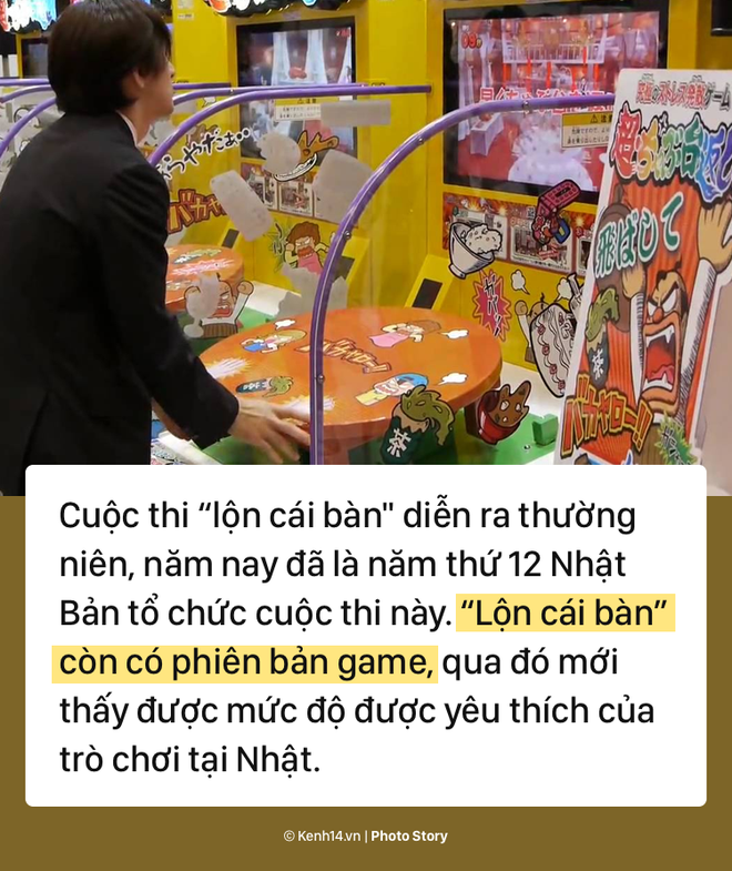 C&oacute; một cuộc thi lộn c&aacute;i b&agrave;n ở Nhật Bản, bạn đ&atilde; biết c&aacute;ch chơi chưa? - Ảnh 13.