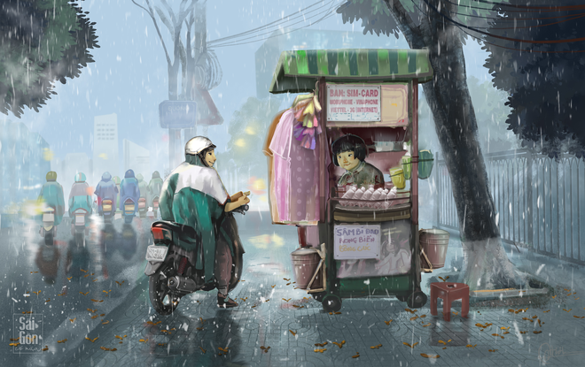 Sài Gòn có mưa: Dự án siêu dễ thương khiến bạn sẽ yêu hơn những ngày mưa rả rích - Ảnh 13.