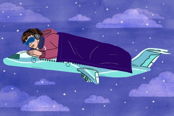 Giáo sư Mỹ tiết lộ tư thế tốt nhất để bạn ngủ trên máy bay, vừa không gây hại lại ngủ ngon - Ảnh 1.