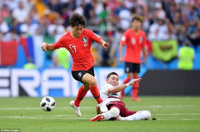 Sao Hàn Quốc để lại hình ảnh xúc động ở trận đấu với Mexico - Ảnh 7.