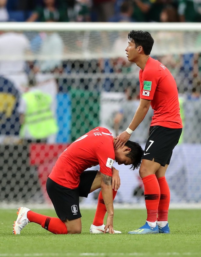 Sao Hàn Quốc để lại hình ảnh xúc động ở trận đấu với Mexico - Ảnh 9.