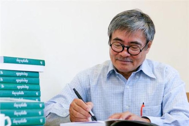 Nhà thơ Nguyễn Duy nói về bài thơ của mình vào đề Văn - Ảnh 1.