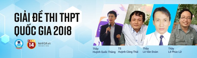 Đáp án đề thi THPT Quốc gia 2018 môn Toán (tất cả mã đề) - Ảnh 18.