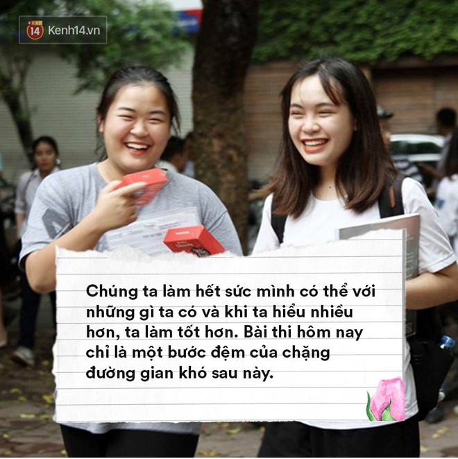 Sĩ tử ơi, khó cũng khó rồi, thi cũng thi rồi, xõa thôi! Đừng dằn vặt nữa, hãy yêu bản thân mình hơn nhé - Ảnh 5.