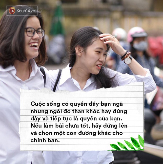 Sĩ tử ơi, khó cũng khó rồi, thi cũng thi rồi, xõa thôi! Đừng dằn vặt nữa, hãy yêu bản thân mình hơn nhé - Ảnh 9.