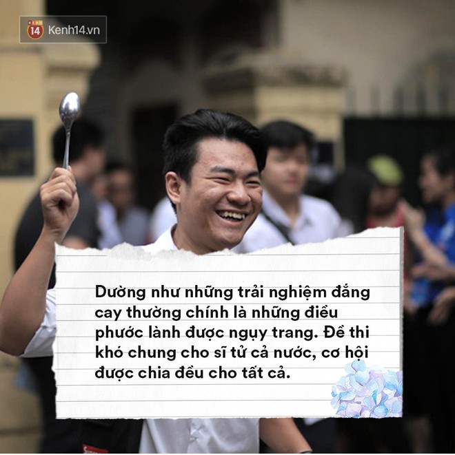 Sĩ tử ơi, khó cũng khó rồi, thi cũng thi rồi, xõa thôi! Đừng dằn vặt nữa, hãy yêu bản thân mình hơn nhé - Ảnh 1.