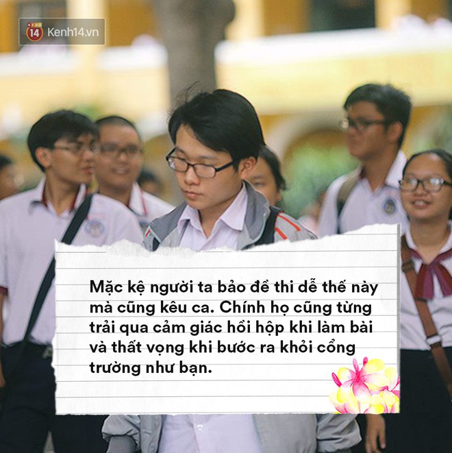 Sĩ tử ơi, khó cũng khó rồi, thi cũng thi rồi, xõa thôi! Đừng dằn vặt nữa, hãy yêu bản thân mình hơn nhé - Ảnh 13.