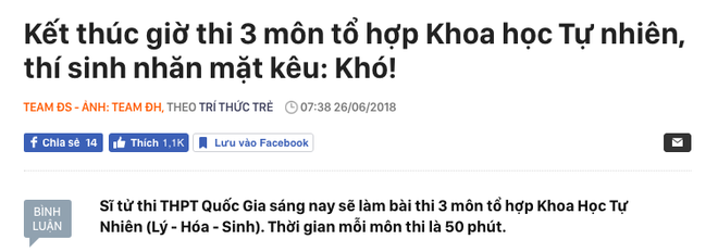 To&agrave;n cảnh sĩ tử 2000 đi thi THPT Quốc Gia: Kh&oacute;, rất kh&oacute; v&agrave; kh&oacute; hơn! - Ảnh 8.