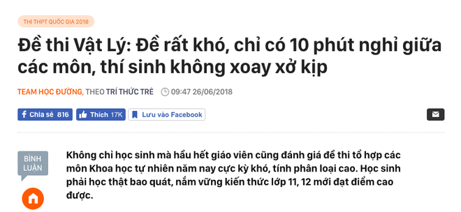 To&agrave;n cảnh sĩ tử 2000 đi thi THPT Quốc Gia: Kh&oacute;, rất kh&oacute; v&agrave; kh&oacute; hơn! - Ảnh 10.