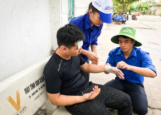 Hà Tĩnh: 2 thí sinh bị tai nạn trước kỳ thi, 1 em phải bỏ giữa chừng - Ảnh 2.