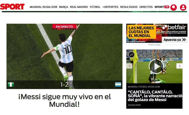 Báo quốc tế quên luôn VAR, ngất ngây khen phép màu Messi, Rojo - Ảnh 7.