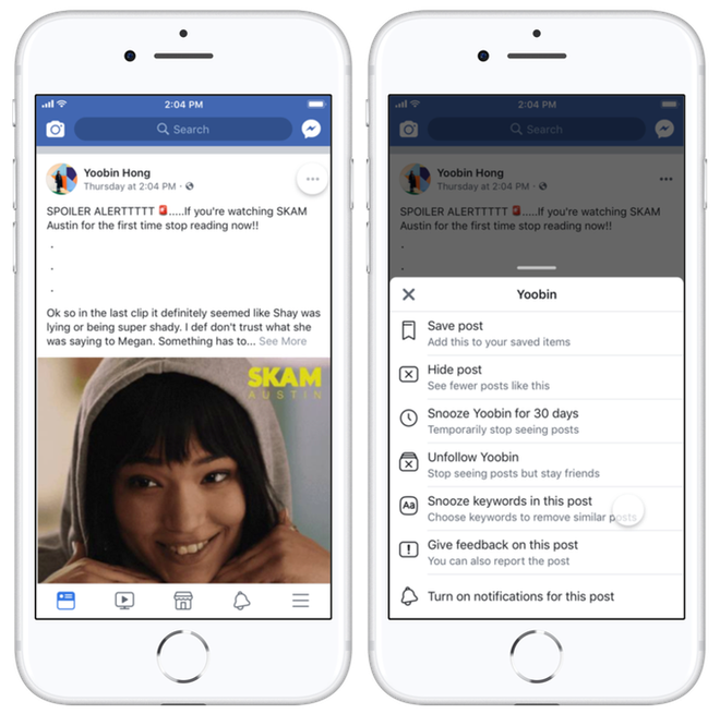 Facebook thử nghiệm tính năng chống trẻ trâu spoiler phim: Ẩn tất cả bài đăng theo từ khóa tùy chọn - Ảnh 3.