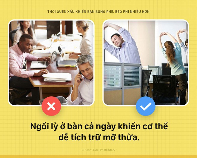 Nếu không muốn bụng, đùi ngày 1 chảy xệ lão hóa vì mỡ thì cần bỏ ngay thói quen xấu này - Ảnh 7.