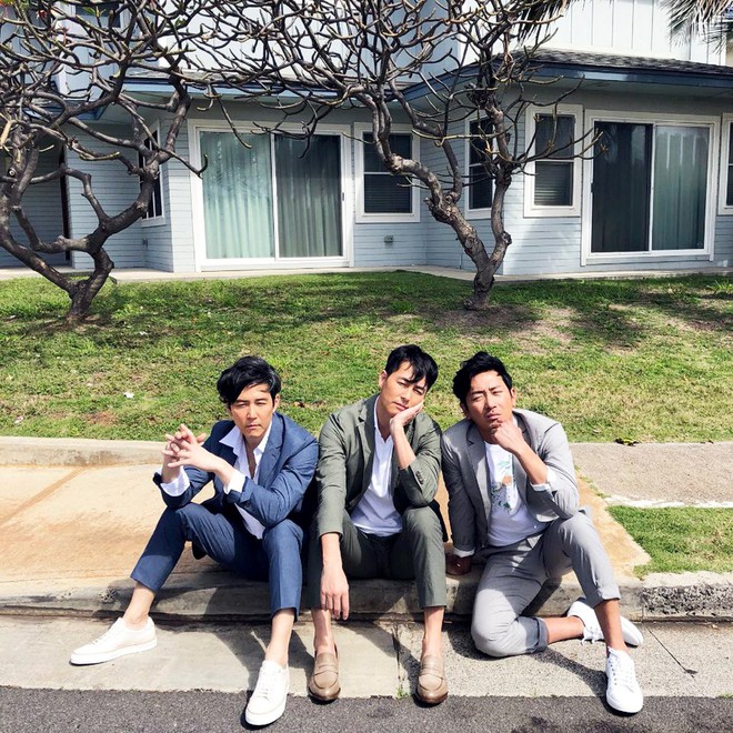 Hình hậu trường khó tin của 3 ông chú độc thân hấp dẫn nhất xứ Hàn: Đẹp như phim, các tài tử trẻ còn phải chạy dài - Ảnh 4.