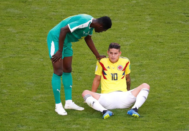 James Rodriguez chấn thương, nguy cơ cao vắng mặt trận đại chiến với đội tuyển Anh - Ảnh 1.