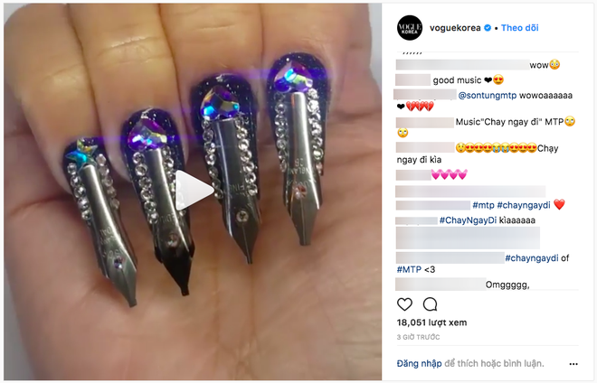 Chạy ngay đi của Sơn T&ugrave;ng M-TP bất ngờ lan tỏa tr&ecirc;n Instagram tạp ch&iacute; thời trang nổi tiếng H&agrave;n Quốc - Ảnh 2.