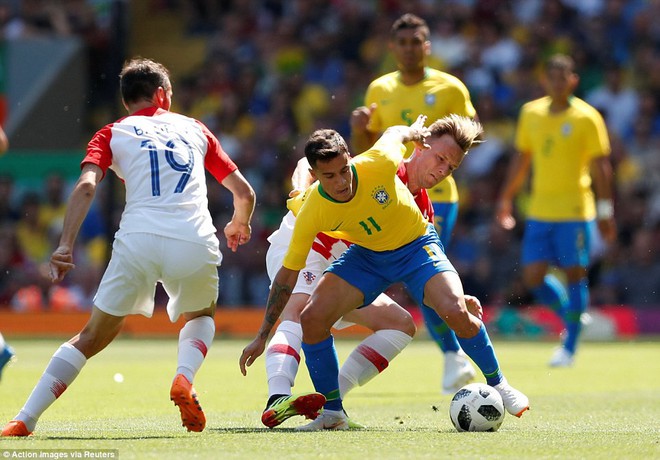 Neymar vừa tái xuất đã solo ghi bàn đẹp mắt, Brazil phấn khởi trước thềm World Cup 2018 - Ảnh 6.