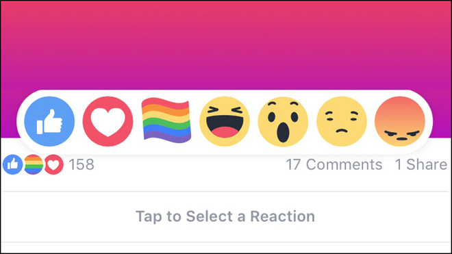 Facebook khiến cư d&acirc;n mạng hậm hực v&igrave; bỏ hết n&uacute;t Like v&agrave; React l&agrave;m ri&ecirc;ng cho sự kiện - Ảnh 1.