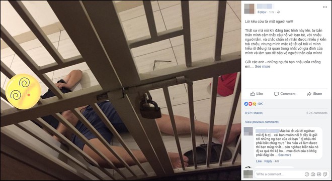 Từ h&igrave;nh ảnh chồng say xỉn ngủ trước cửa nh&agrave; đến lời k&ecirc;u cứu của một người vợ về văn h&oacute;a ăn nhậu gửi c&aacute;nh m&agrave;y r&acirc;u - Ảnh 1.