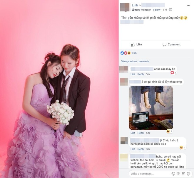 Câu chuyện tình yêu phía sau bức ảnh tình cảm của 2 cô gái xinh đẹp: Chúng mình đã bên nhau được 2 năm rồi và dự tính làm đám cưới tại Đài Loan - Ảnh 1.