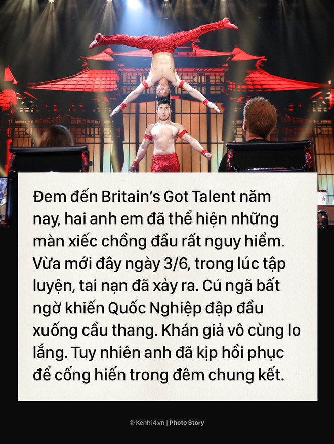 Anh em Quốc Cơ - Quốc Nghiệp v&agrave; h&agrave;nh tr&igrave;nh sinh tử đầy tự h&agrave;o tại Britains Got Talent 2018 - Ảnh 5.