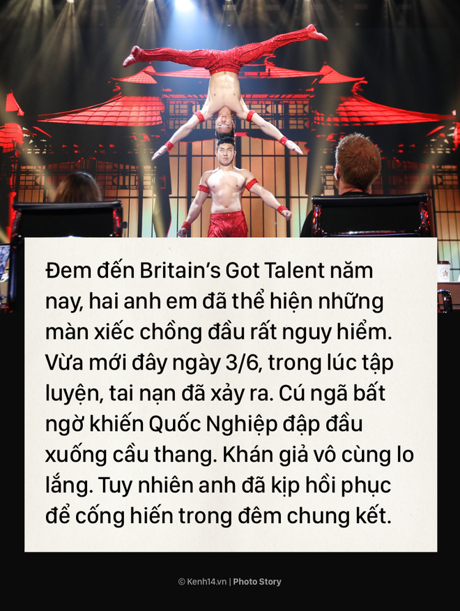 Anh em Quốc Cơ - Quốc Nghiệp và hành trình sinh tử đầy tự hào tại Britains Got Talent 2018 - Ảnh 5.