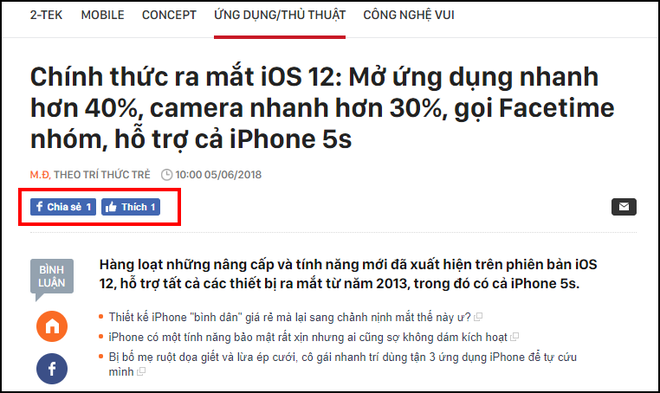 Apple vừa công khai nã súng vào Facebook với 2 tính năng mới trên iOS 12 - Ảnh 1.