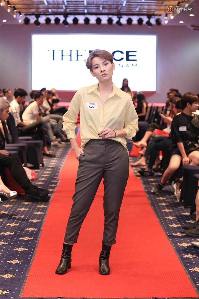The Face: Phi công trẻ của Hòa Minzy, bạn trai Sĩ Thanh, người đẹp chuyển giới... đổ bộ buổi casting Hà Nội - Ảnh 20.