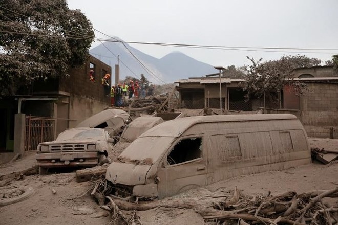 Thảm họa núi lửa Guatemala phun trào làm 62 người chết - Ảnh 4.