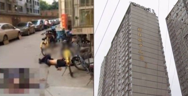 Trung Quốc: 2 người qua đường chết tức tưởi khi bị người nhảy lầu tự tử rơi trúng đầu - Ảnh 2.