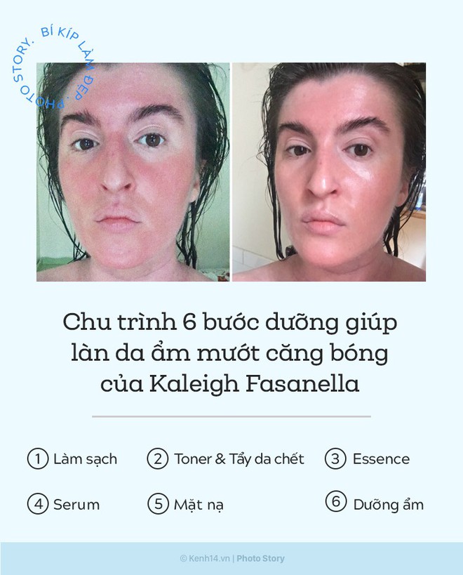 C&ocirc; g&aacute;i n&agrave;y đ&atilde; theo quy tr&igrave;nh chăm s&oacute;c da 6 bước của H&agrave;n để xử l&yacute; th&agrave;nh c&ocirc;ng l&agrave;n da kh&ocirc;, mẩn đỏ - Ảnh 1.