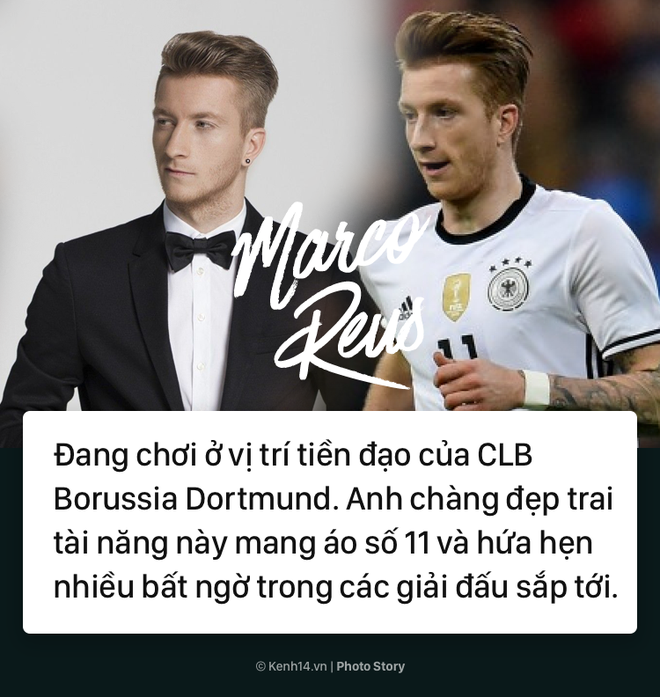 Griezmann, Reus và những cầu thủ điển trai nhất World Cup 2018 - Ảnh 1.