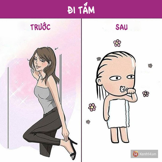 Bộ tranh: Cuộc sống với 1001 rắc rối trời ơi đất hỡi của con gái - Ảnh 19.