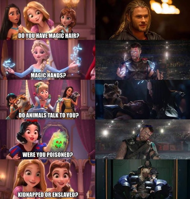 Fan Marvel chắc sẽ khóc thét nếu phát hiện ra Thần Sấm Thor cũng là một công chúa Disney!  - Ảnh 1.